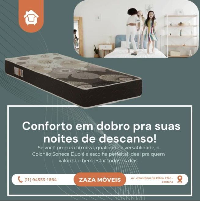 Colchão Soneca Duo