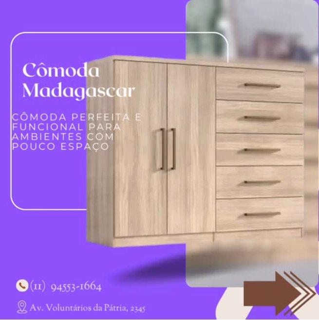 Cômoda Madagascar