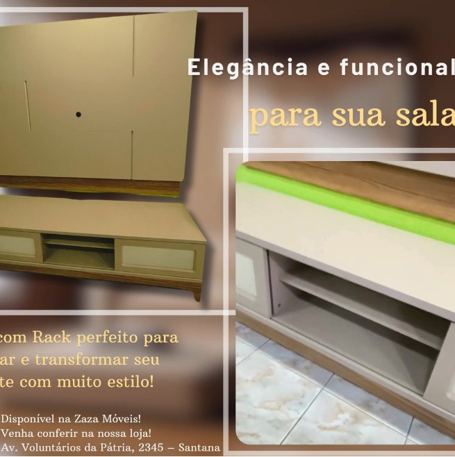 Painel com Rack