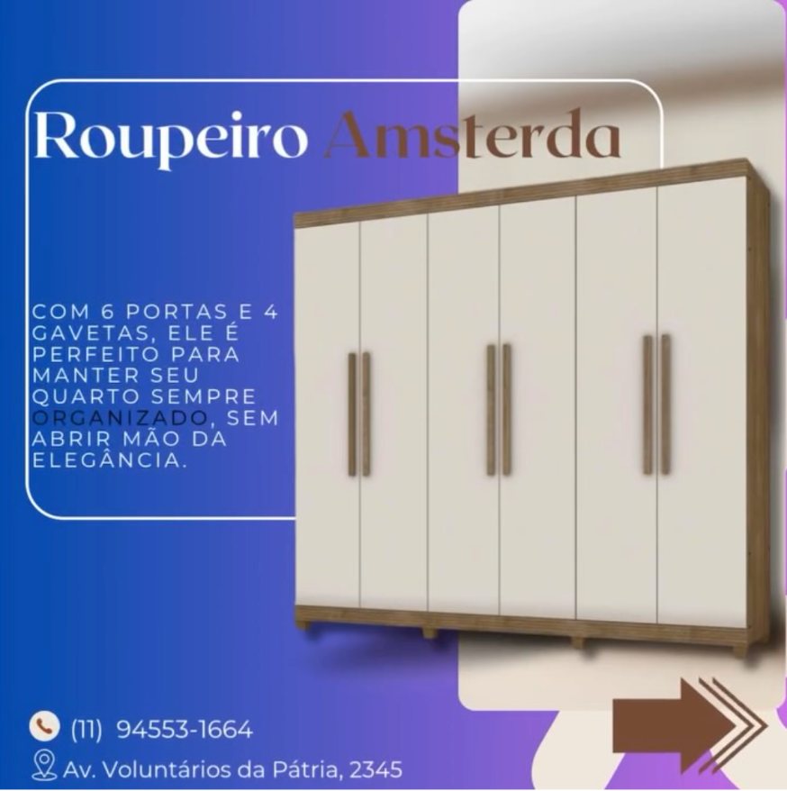 Roupeiro Amsterdam